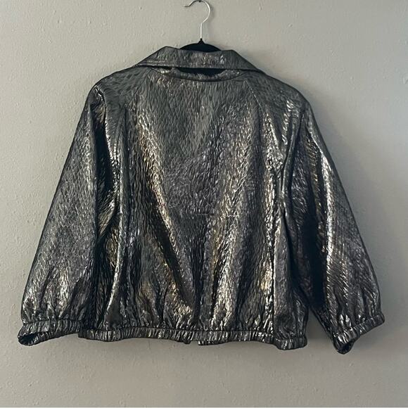 Peter Nygård Metallic Jacket - Petites Medium lightweight - Picture 7 of 7